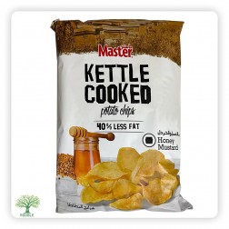 MASTER, KETTLE Chips mit Honig und Senf Geschmack 12×170g