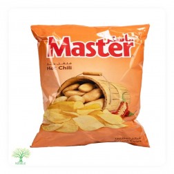 MASTER Chips mit Chili Geschmack,12×120g