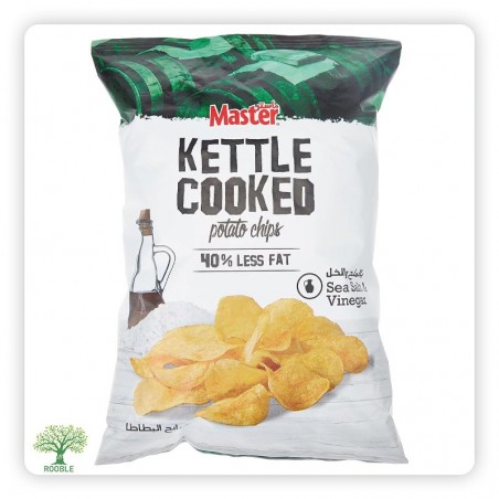 MASTER KETTLE Chips Salz-Essig,12×170g