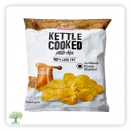 MASTER, KETTLE Chips mit Honig und Senf Geschmack 50×45g