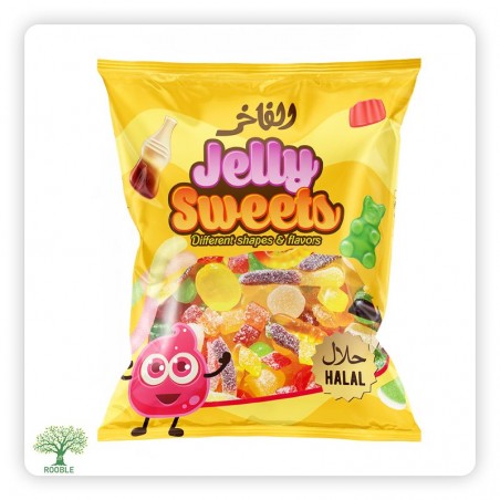 ALFAKHER, Gelatin with fruits, yellowl 30×85g