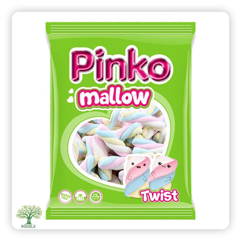 PINKO, Marshmallow Twist, Green 24×150g