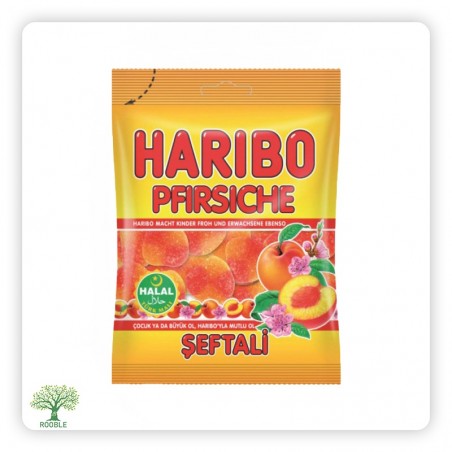 HARIBO, Gummibärchen Peaches 24×100g