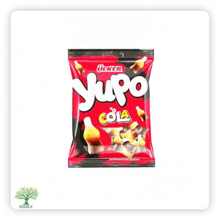 YUPO, Fruchtgummistangen Cola 24×80g