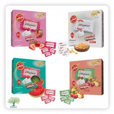 SHARAWI, V.Sorten Kaugummi, 24×210g