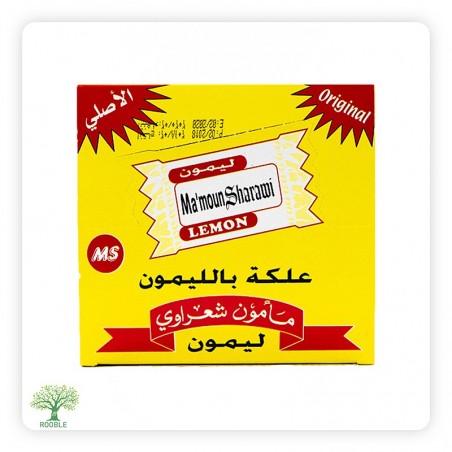 SHARAWI, Lemon Flavor Chewing Gum, 24×210g