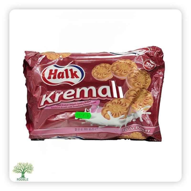 HALK, Schokowaffeln kekse,8×500g