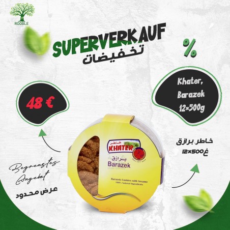 KHATER, Barazek, 12×500g