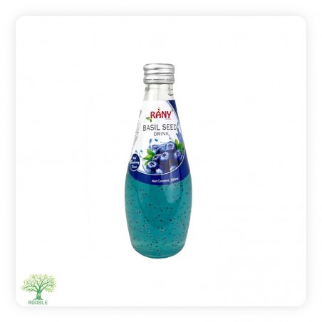 RANY, Basilikumsamen-BlauBerry Saft, 24×290ml