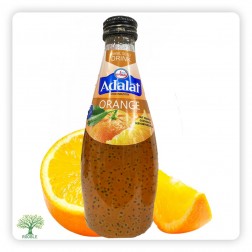 Adalat, basil seed orange juice, glass bottle 4×(6×280ml)