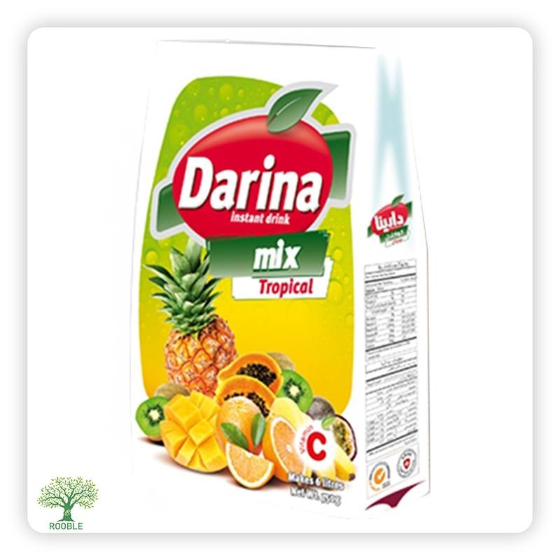 Darina, Tropical Fruit Flavor Powder Drink, 20×750g