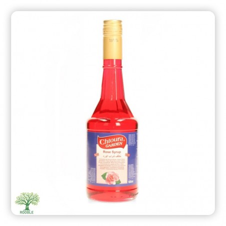 CHTOURA GARDEN, Konzentrierter Rosensirup, 12×600ml