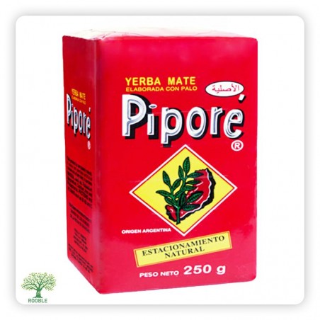 PIPORE, Mate-Tee Rot Packung 20×250g