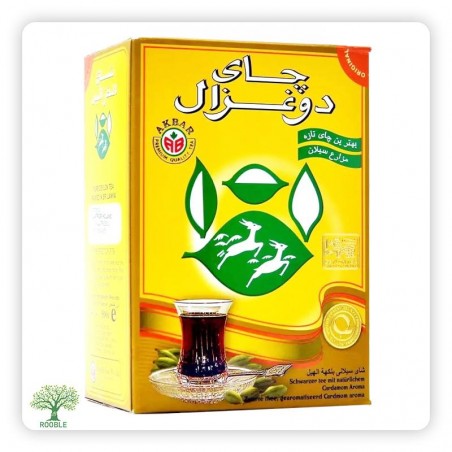 Dogzal, black tea with cardamom, yellow 24×500g