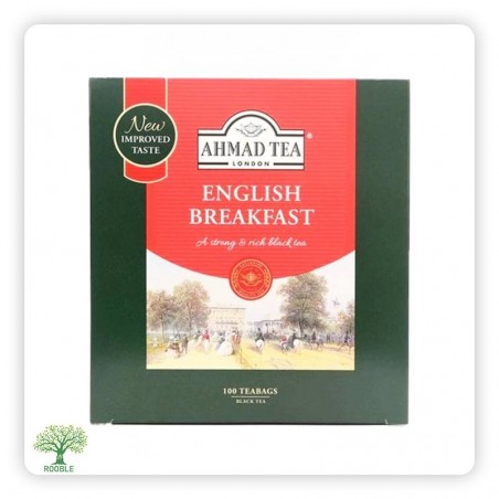 Ahmad Tea, English breakfast, red, 12×100 envelopes