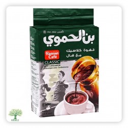 HAMWI, gemahlener Klassiker Kaffee mit Kardamom, grün 12×450g