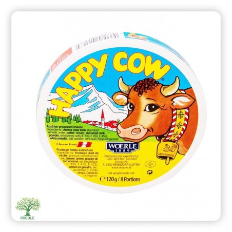 HAPPY COW, Streichkäse 8 Stück, 48×120g