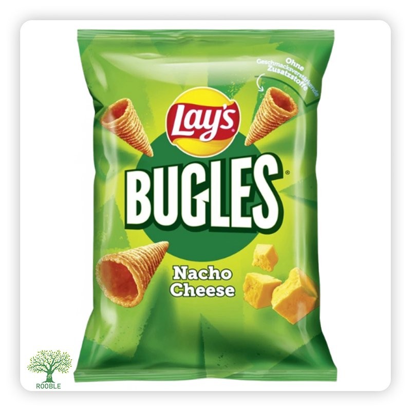 LAYS, Buglees Chips mit Käsegeschmack,14×75g