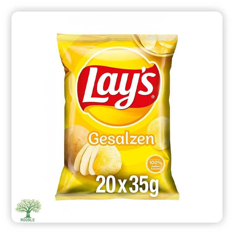 LAYS, Kartofelchips gesalzen, klein,20×35g