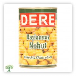 DERE, Boiled chickpeas, Metal can 12×400g