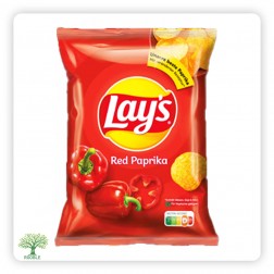 LAYS, Kartofelchips mit Paprika geschmack, klein,20×35g