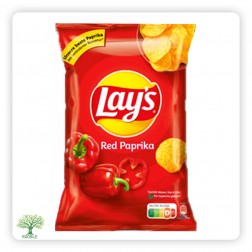 LAYS, Kartofelchips mit Paprika geschmack, 9×150g