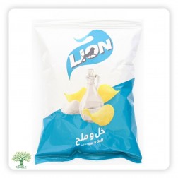 ليون شيبس خل وملح,15×90غ
