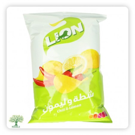 ليون شيبس بالشطة والليمون 15×60غ