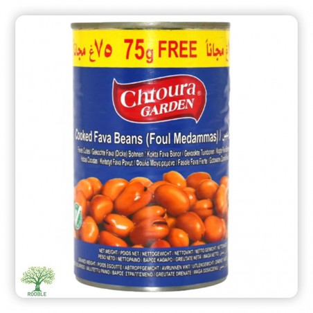 Chtaura Garden, fava beans, canned 24×475g