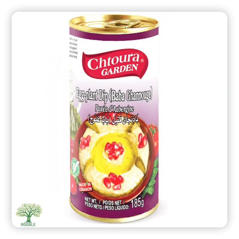 CHTOURA GARDEN, seasoned (Baba Ghannouj), 24×185g