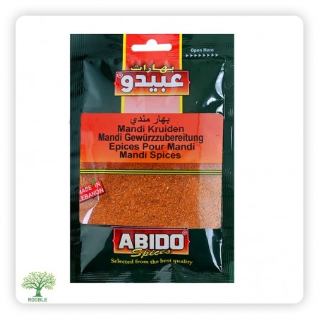 ABIDO, Mandi seasoning, 10×50g