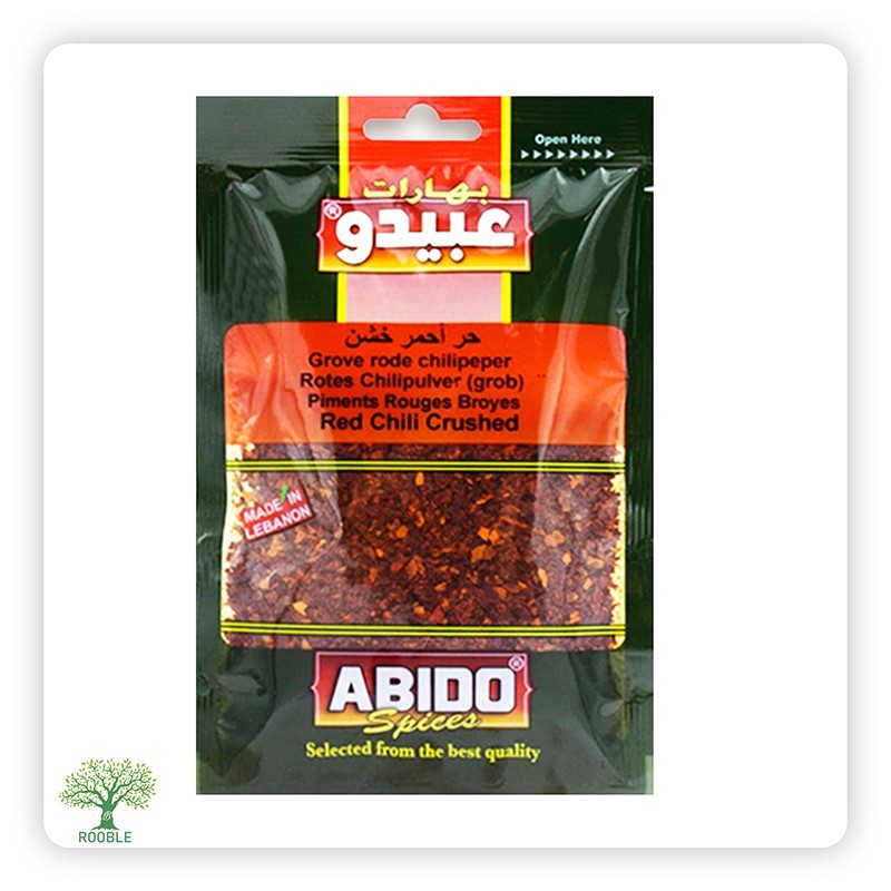 ABIDO, scharfer grober Paprika, 10×50g