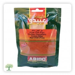 ABIDO, scharfer fein gemahlener Paprika, 10×50g