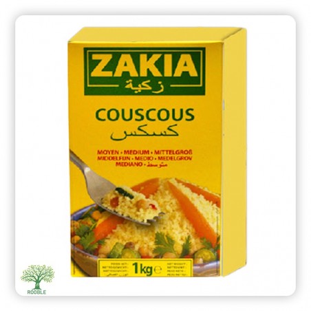 ZAKIA, Mittlere Größe Couscous, 6×1000g