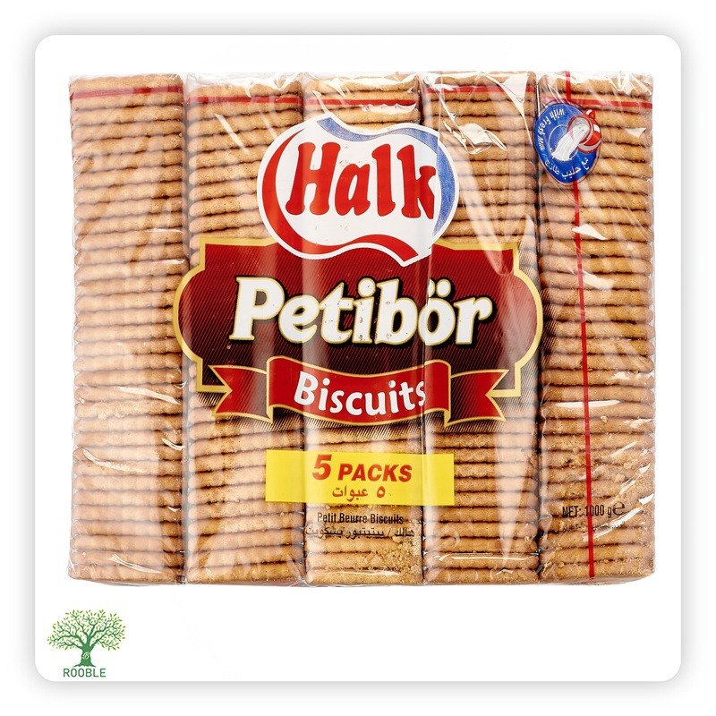 HALK, Pötibör Tea Cookies, 5×1,000g