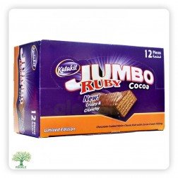 RUBY, Jumbo, Cocoa Wafer, 12x(12x23g)