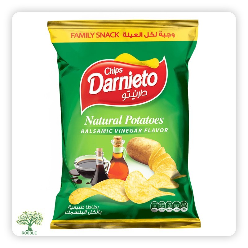 Darnieto Chips Vinegar Flavor, 12×75g