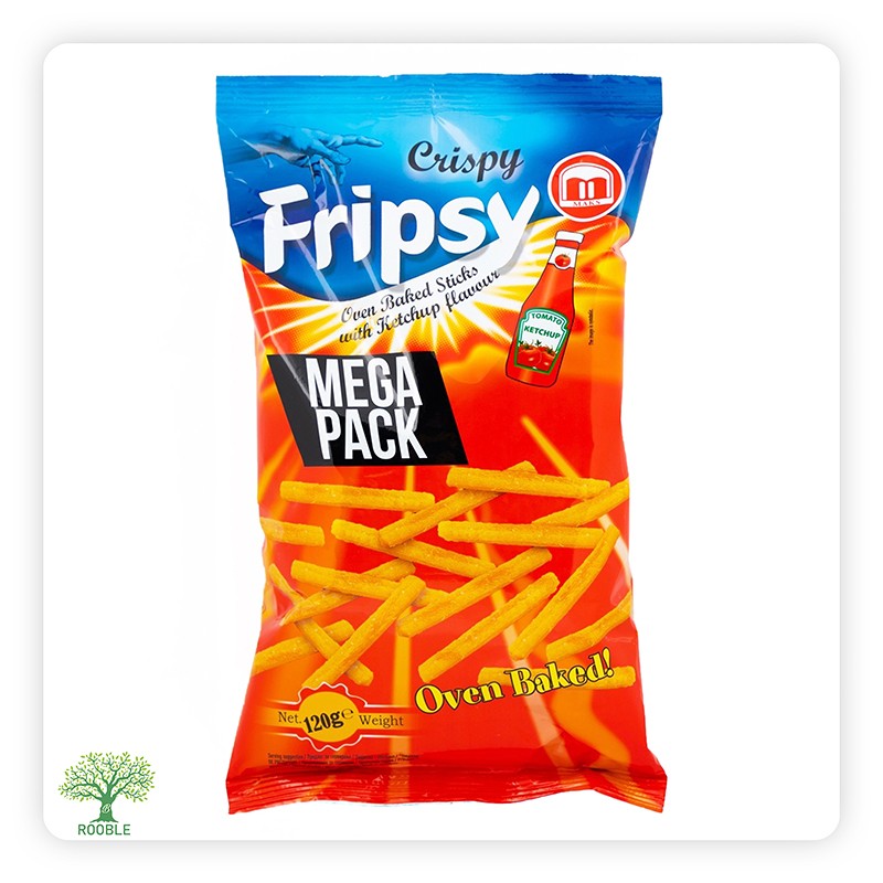 FRIPSY, cheese stick chips, 12 x 120g