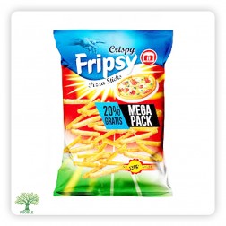 FRIPSY, Kartofelchips Finger, Pizza, 12×120g