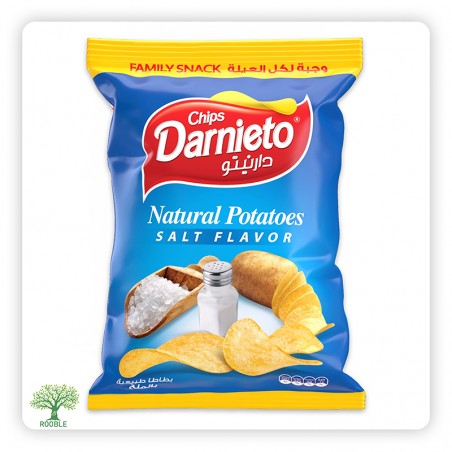 Darnieto,  Kartofelchips mit Salzgeschmack ,12×75g