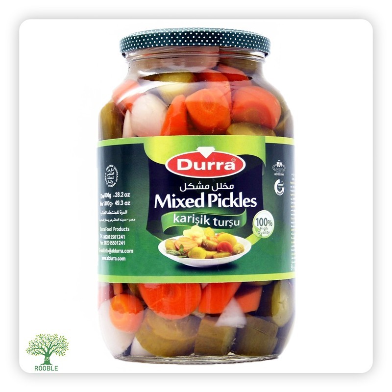 Durra Mixed Pickles 4×3,750g
