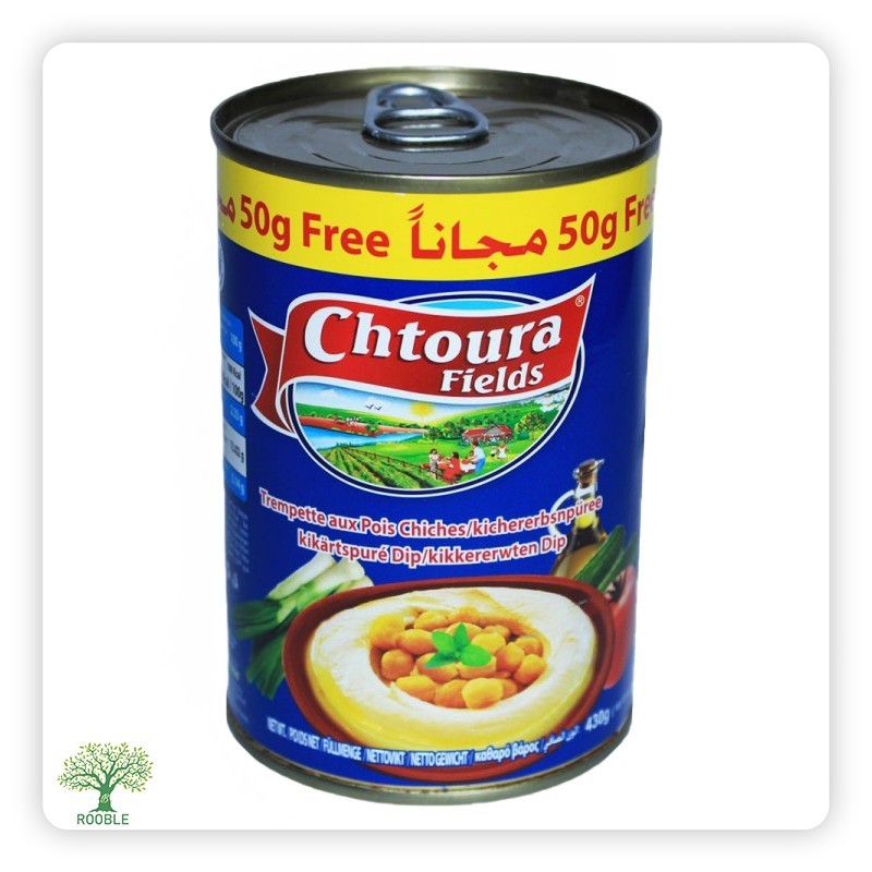 CHTOURA GARDEN, Hummus Tahini, 24×430g