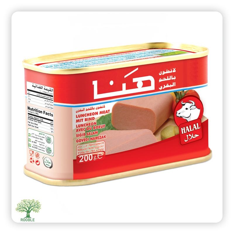 HANA, Rind Mortadella, quadratisch 24×200g