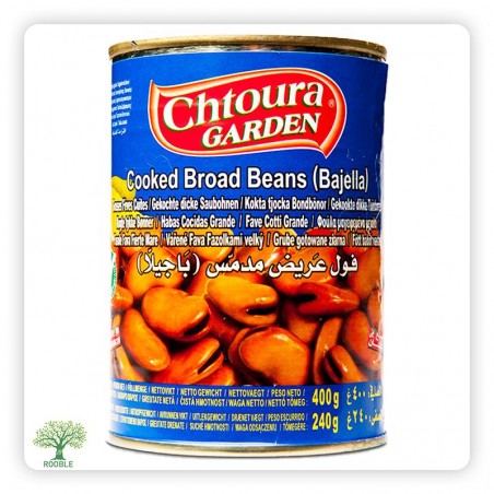 CHTOURA GARDEN, Bajella Ackerbohne, 24×400g