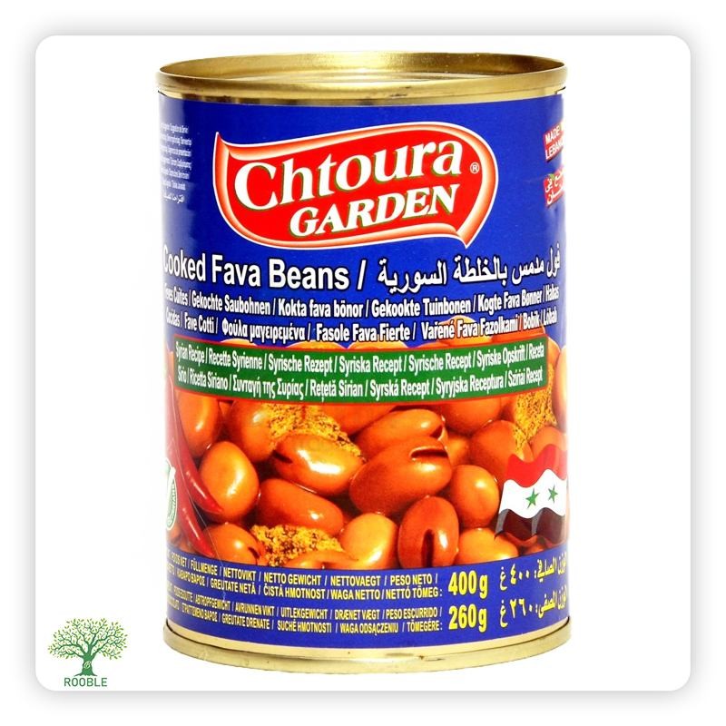 CHTOURA GARDEN, Ackerbohne syrisches  Rezept, 24×400g