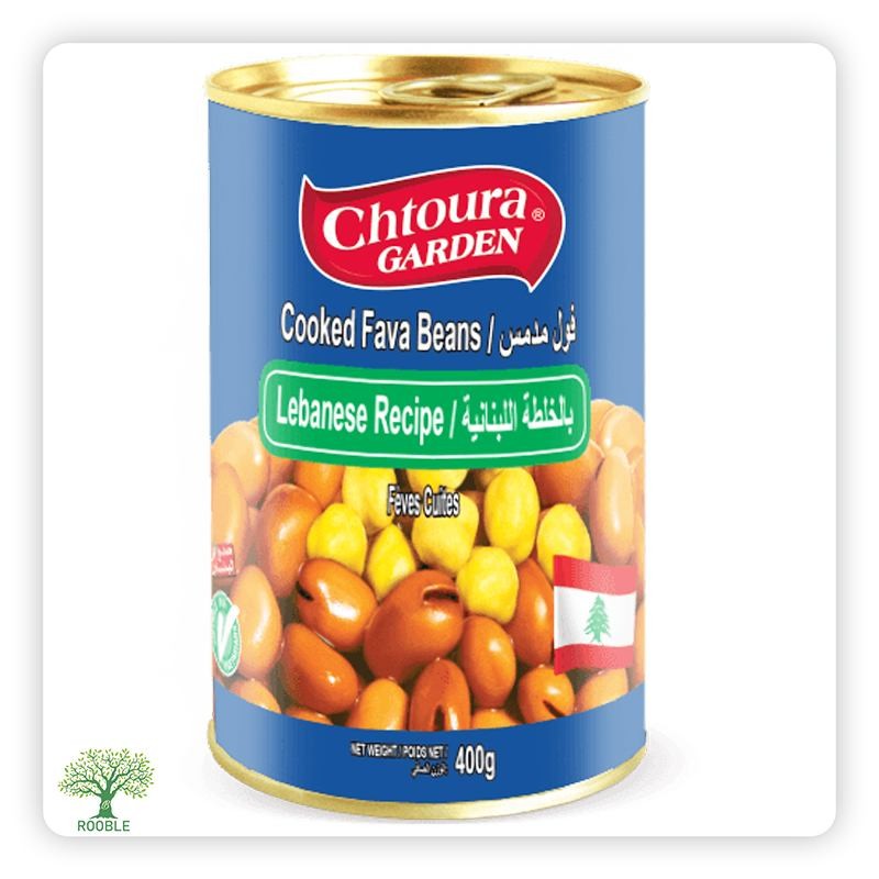 Chtaura Garden, Lebanese Mix Beans, Canned 24×400g