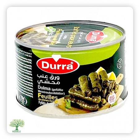 DURRA, stuffed grape leaves (yalangi), metal tin, 24x400g