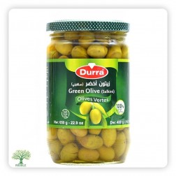 DURRA, Salkini grüne Oliven, 12×650g