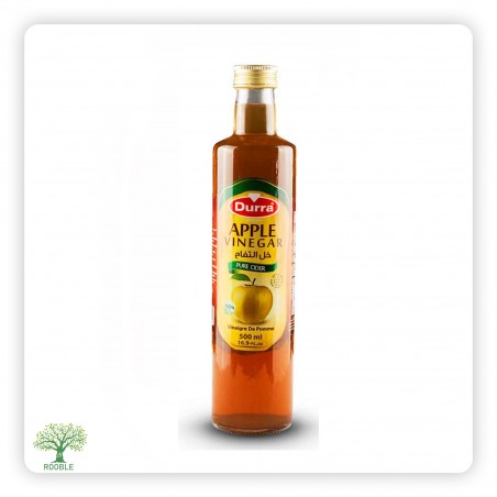 DURRA, Apple Cider Vinegar, Glass Bottle, 12x500ml