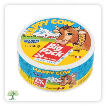 HAPPY COW, Cheese 24 Pieces, 18×360g